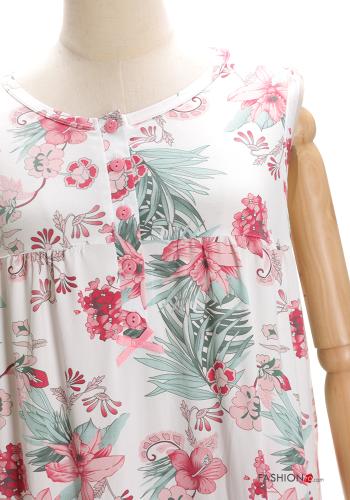 Ensemble de 15 pièces Chemise de nuit en Coton à Imprimé Floral - ph 5