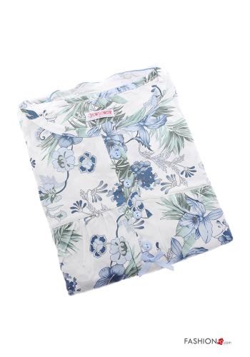 Ensemble de 15 pièces Chemise de nuit en Coton à Imprimé Floral - ph 6