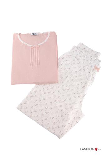 18-teiliges Set Voller Pyjama aus Baumwolle - ph 1