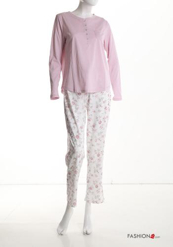 12-teiliges Set Voller Pyjama aus Baumwolle - ph 9