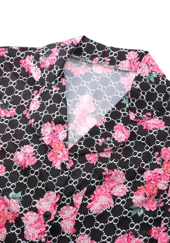 Blumenmuster Voller Pyjama - ph 4