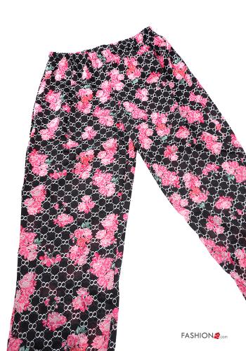 Blumenmuster Voller Pyjama - ph 6