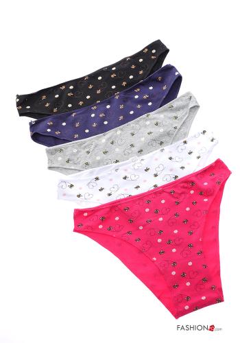 Slip en Coton imprimé - ph 1