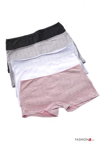 Culotte en Coton Imprimé à rayures - ph 1