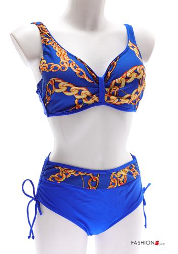 Bikini ecopelle regolabile Fantasia stampata - ph 8