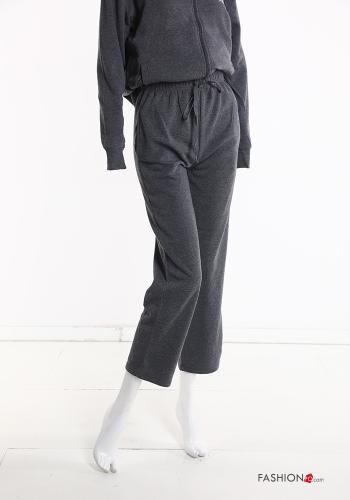 Tuta sportiva in Cotone con zip con elastico - ph 6
