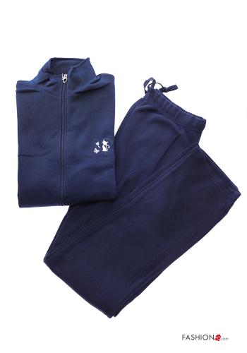 Tuta sportiva in Cotone con zip con elastico - ph 8
