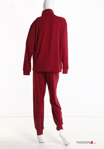 Tuta sportiva in Cotone con zip con elastico - ph 4