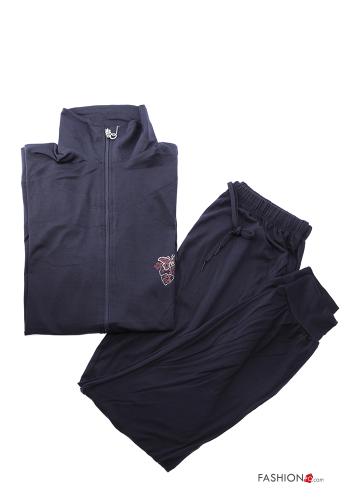 Tuta sportiva in Cotone con zip con elastico - ph 8