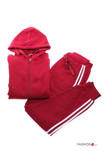 Tuta sportiva in Cotone con elastico con zip con cappuccio - ph 7