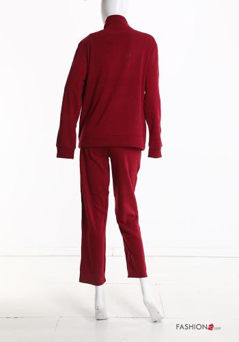 Tuta sportiva in Cotone con zip con elastico - ph 3