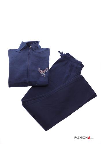 Tuta sportiva in Cotone con zip con elastico - ph 7