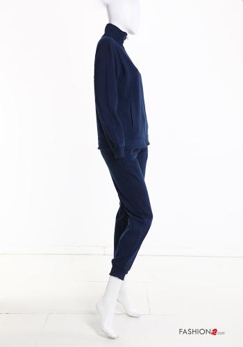 Tuta sportiva in Cotone con zip con elastico - ph 4