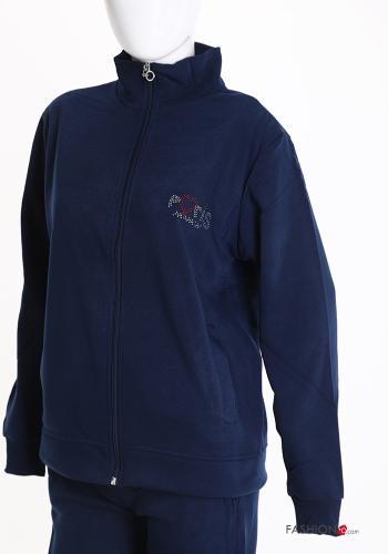 Tuta sportiva in Cotone con zip con elastico - ph 5