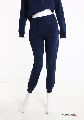 Tuta sportiva in Cotone con zip con elastico - ph 6