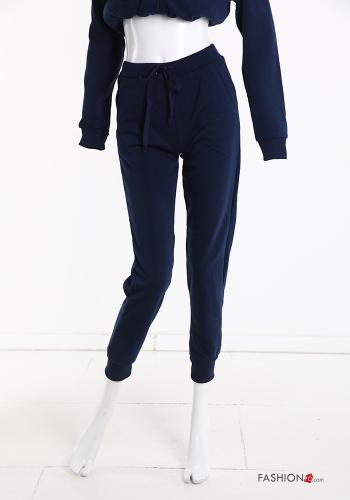 Tuta sportiva in Cotone con elastico con zip con cappuccio - ph 6