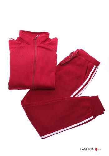 Tuta sportiva in Cotone con zip con elastico - ph 1