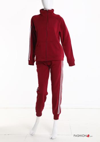 Tuta sportiva in Cotone con zip con elastico - ph 2