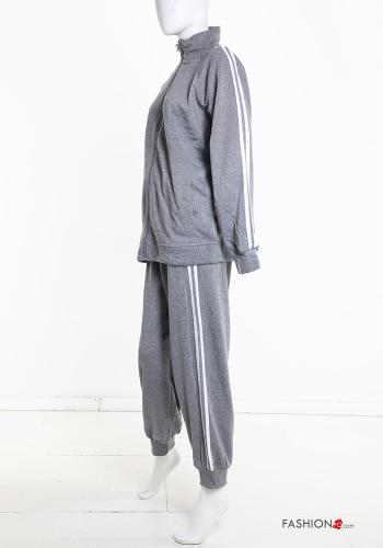 Tuta sportiva in Cotone con zip con elastico - ph 4