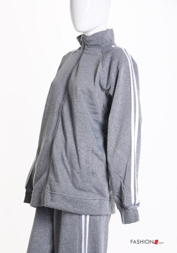 Tuta sportiva in Cotone con zip con elastico - ph 5