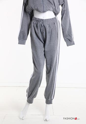 Tuta sportiva in Cotone con zip con elastico - ph 6