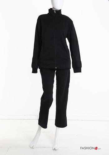 Tuta sportiva in Cotone con zip con elastico - ph 2