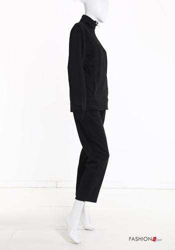Tuta sportiva in Cotone con zip con elastico - ph 4