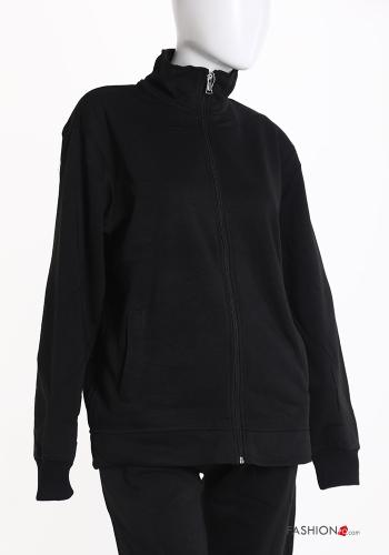Tuta sportiva in Cotone con zip con elastico - ph 5