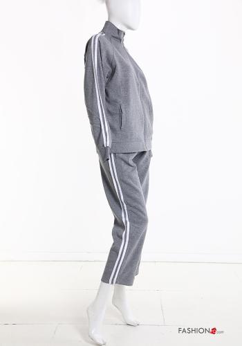Tuta sportiva in Cotone con zip con elastico - ph 4
