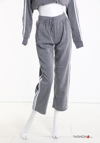 Tuta sportiva in Cotone con zip con elastico - ph 6