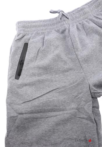 Pantalone sportivo in Cotone con elastico con tasche con zip - ph 4