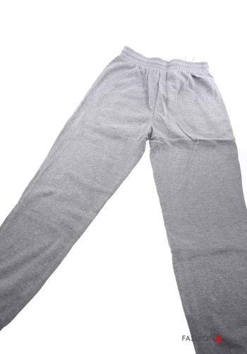 Cotton Joggers with pockets with elastic with zip - ph 3