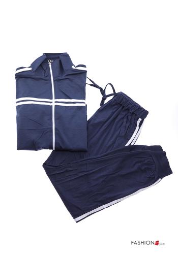 Tuta sportiva in Cotone con zip con elastico - ph 8