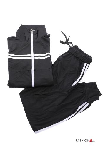 Tuta sportiva in Cotone con zip con elastico - ph 10