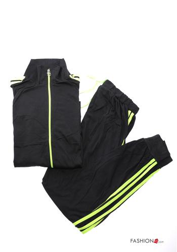 Tuta sportiva in Cotone con zip con elastico - ph 1