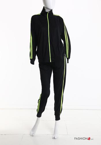 Tuta sportiva in Cotone con zip con elastico - ph 2