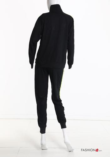 Tuta sportiva in Cotone con zip con elastico - ph 3