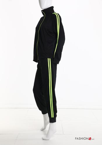 Tuta sportiva in Cotone con zip con elastico - ph 4