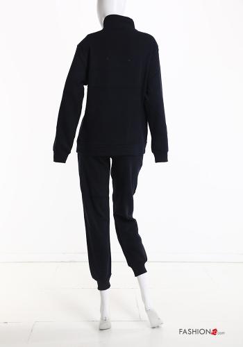 Tuta sportiva in Cotone con zip con elastico - ph 3