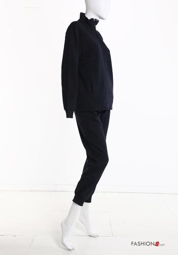 Tuta sportiva in Cotone con zip con elastico - ph 4