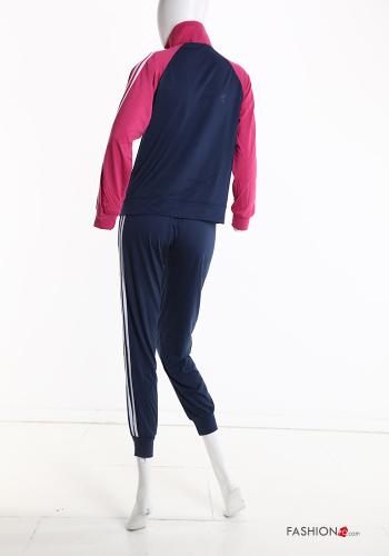 Tuta sportiva in Cotone con zip con elastico - ph 3