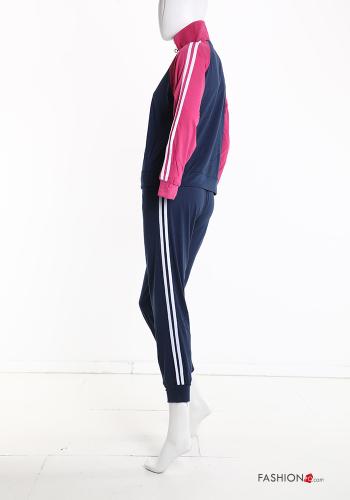 Tuta sportiva in Cotone con zip con elastico - ph 4