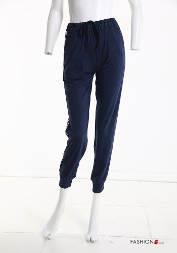 Tuta sportiva in Cotone con zip con elastico - ph 6