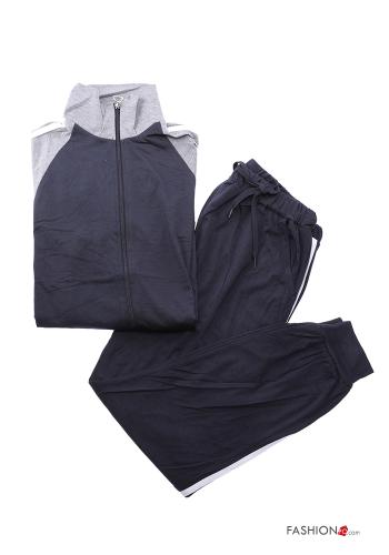 Tuta sportiva in Cotone con zip con elastico - ph 9