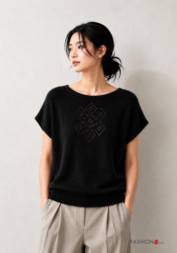 Pull en Mélange de Laine