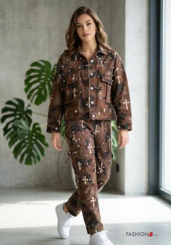 Pantalone in Misto Lana