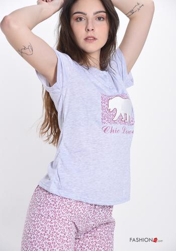 10-piece pack Animal print Cotton Pyjama set - ph 4