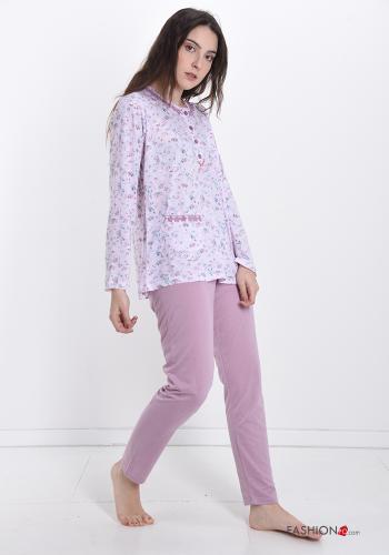 Pyjama en Coton avec des boutons - ph 7