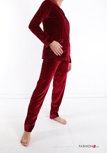 Pijama veludo com botões - ph 3