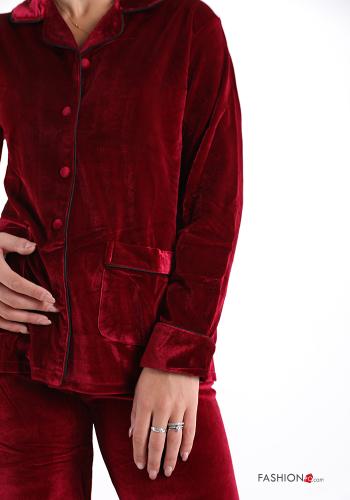 Pijama veludo com botões - ph 4